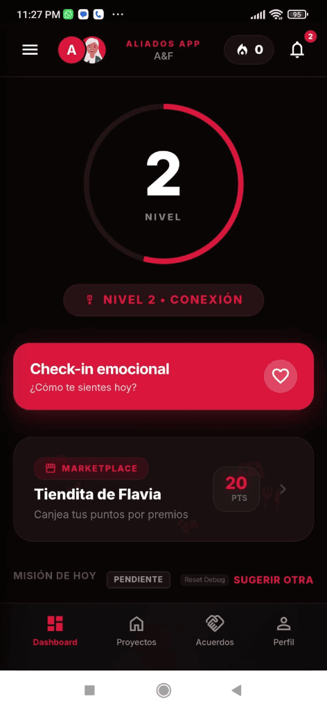 AliadosApp preview